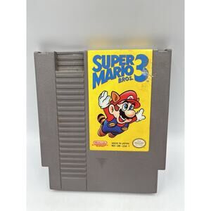 Super Mario Bros. 3 (Nintendo NES, 1990) Cartridge Only Authentic Tested & Works